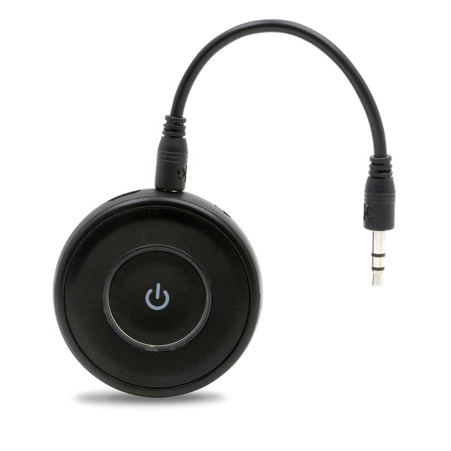 Bluetooth 5.0 Transmitter and Receiver 2 in 1 Wireless Bluetooth AUX Adapter for TV/PC/CD Low Latency Audio 2 Devices Pairing