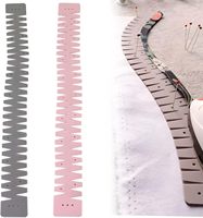Mini Rouleau de Bordure en Silicone Flexible pour Couture et Projets Artisanaux – Idéal pour les Ourlets Courbes