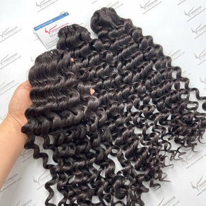 Proveedor de cabello rizado crudo Doble dibujado Vietnam cutícula alineada Cabello humano Paquetes rizados cabello humano al por mayor - Product Image 6
