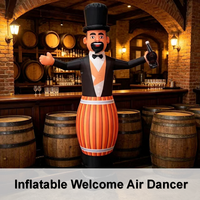 Danseur d'air gonflable personnalisé, publicité extérieure Sky Dancer pour la promotion des entreprises