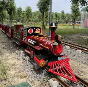 รถไฟวิ่งไฟฟ้าสำหรับเด็กและผู้ใหญ่สำหรับสวนสนุก