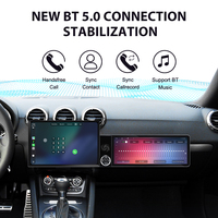 Layar Foforfor 13.1"+12.3" untuk Audi TT 2008-2014 Wireless Carplay Android 15 Auto Radio Mobil Stereo GPS Navi DSP 360 4G WiFi OEM