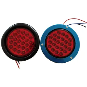 Lampu Kilat Led Kendaraan Darurat Led Strobo Truk Merah Biru Amber Lampu Peringatan Berkedip