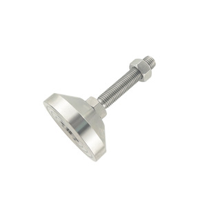 Minhui Mw Adjustable Machine Tool Foot With Bearing V Groove Stainless Steel Heavy Duty Support KC 2251S - Product Image 2