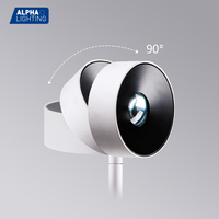Lampe sur pied Alpha Lighting Rainbow Lights Rgb, lampe sur pied moderne, projection de coucher de soleil