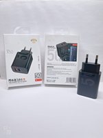 Cargador Original al por Mayor de 50W, Adaptador de Corriente Rápido con Cable PD para Motorola Moto Razr 40 Edge X30 S30 G50 Z3