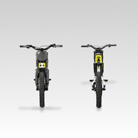 Moto électrique tout-terrain pour enfants MX Training HUS V2 Pro 2500W 48V, suspension intégrale, cadre en alliage d'aluminium, vitesse maximale de 40 km/h, moto pour jeunes