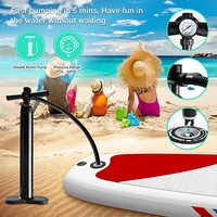 Planche de Paddle gonflable pour adultes, panneau flottante de 10,5 pieds, avec pompe