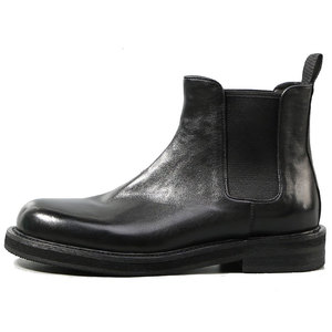 Botas cortas de cuero nuevas para hombre, estilo Chelsea, para negocios, uso casual, zapatos de cuero de caña alta, zapatos para exteriores - Product Image 1