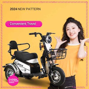 800W Kleine Elektrische Scooter Driewieler Volwassen <span class=keywords><strong>3</strong></span> Wiel Elektrische Driewieler Motorfiets - Product Image 3