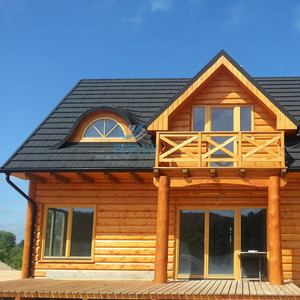 Tuile de <span class=keywords><strong>toiture</strong></span> en métal revêtue de pierre, légère, durable et nécessitant peu d'<span class=keywords><strong>entretien</strong></span> - Product Image 3