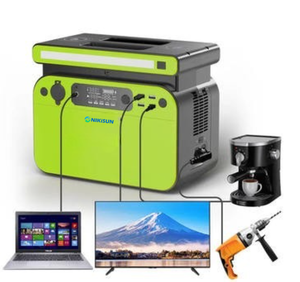 니키선 CP1500 1500W 비상 전원 저장장치 220V 리튬인산철 배터리 야외 전원 공급 장치 미국/유럽/영국용 순수 손전등 - Product Image 4