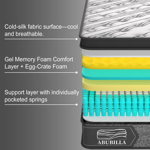 ที่นอนแกรนด์ 12 นิ้ว 7 โซน พ็อกเก็ตสปริง รุ่นหรูหรา พร้อมผ้าควิลท์ ที่นอนออร์โธปิดิกส์ ไฮบริด บรรจุในกล่อง - Product Image 2