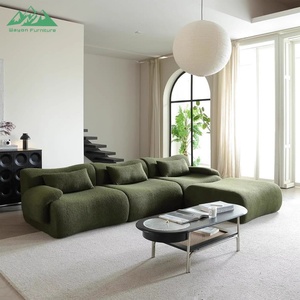 Wayon Luxury Convertible Sectional Sofa in a Box High Density <strong>Foam</strong> <strong>Seating</strong> for Villa and Guest Rooms - Product Image 1