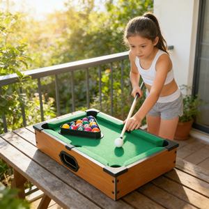 Mesa de Billar Miniatura de Alta Calidad, Económica y Duradera para Niños, Juego Familiar en Interiores y Regalo Infantil, Compra al por Mayor - Product Image 1