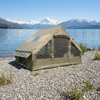 Tente Gonflable Automatique de Luxe Grande Taille, Imperméable et Portable pour Camping en Plein Air, Fabrication Chinoise en Gros, Abri Épais Anti-Pluie