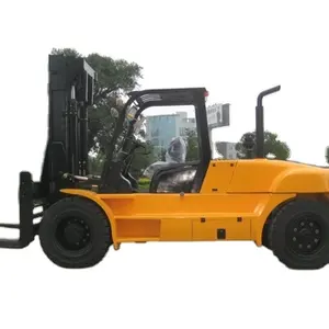 China Supplier FD120 12-Ton Diesel Forklift Used Forklifts for Hot Sale in Food Shop & Advertising Company Industries