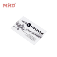 Machine d'impression offset couleur transparente en PVC MDP253 avec RFID pour cartes de visite