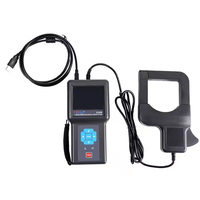 ETCR8100B Testeur de noyau de transformateur sans contact pour mesurer le courant de fuite AC Résistance à la terre Fréquence Capacité Température