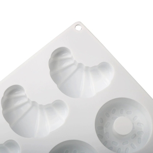 Nuevo Molde de Silicona para Cronuts, Croissants, Donuts y Conos, Multiusos para Postres Franceses, Mousse, Jabones Hechos a Mano, Velas Vertidas y Repostería - Product Image 3