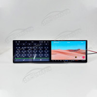 Baoshang Écran tactile interactif double 9,1 pouces Android 15 Radio de navigation GPS pour voiture pour Toyota Corolla 2006-2013 CarPlay sans fil