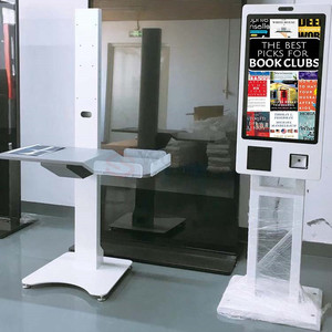 WUXIN 24'' Écran tactile AIO, PC industriel Android, kiosque de commande en libre-service, machine de commande murale, kiosque de <span class=keywords><strong>paiement</strong></span> pour restaurant - Product Image 4