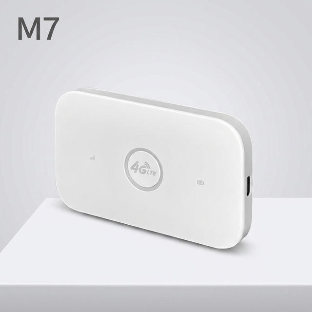 Easyboost 4G Portable WiFi Router M7 Mobile LTE MiFi Hotspot M7 Unlocked SIM Card Slot 2100mAh Battery 150Mbps Travel
