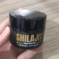Shilajit Personnalisé 50g et Shilajit Pur de l'Himalaya 30g – Résine Noire 100% Pure et Naturelle