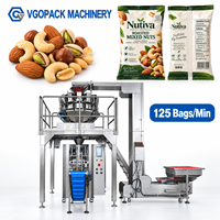 Machine d'emballage verticale entièrement automatique pour les chips, les aliments soufflés, les noix et les fruits secs