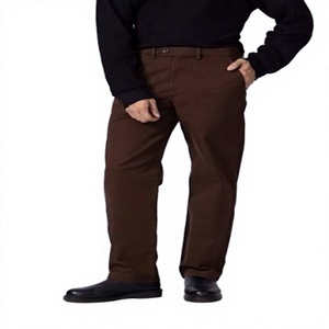 Pantalones Chinos _ 2026 100% Algodón Oscuro para Hombre, Corte Slim, Semi-Formales, Casuales, Elásticos, de Alta Calidad - Product Image 2