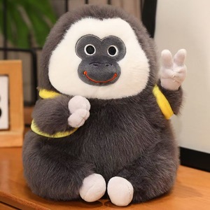 Juego <span class=keywords><strong>de</strong></span> 3 Peluches <span class=keywords><strong>de</strong></span> Mono Saki <span class=keywords><strong>de</strong></span> Cara Blanca con Poses Interactivas, Animales <span class=keywords><strong>de</strong></span> Peluche Virales para Redes Sociales, Ideales para Decoración del Hogar - Product Image 2