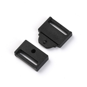 <b>Clip</b> Buckle Plastic 15mm Inner Diameter Black Durable For Bags - Product Image 1