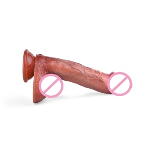 FAAK New Arrival Simulated <b>Dildo</b> Female Masturbation Device Soft Silicone Manual <b>Dildo</b> Adult Couple Sex Toy - Product Image 3