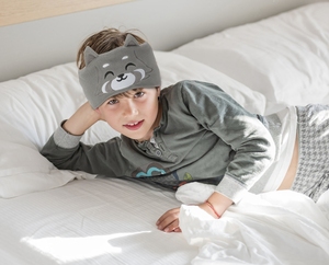 Mascarilla de <span class=keywords><strong>dormir</strong></span> personalizada <span class=keywords><strong>para</strong></span> niños al por mayor, mascarilla con Bluetooth integrada, máscaras con audio y personajes de dibujos animados divertidos, perfecta <span class=keywords><strong>para</strong></span> viajes, regalos - Product Image 3