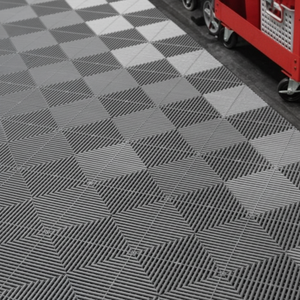 Dalles de sol de <span class=keywords><strong>garage</strong></span> modulaires colorées et emboîtables, tapis de sol en plastique industriel <span class=keywords><strong>pour</strong></span> <span class=keywords><strong>garage</strong></span>, atelier de détail automobile - Product Image 1