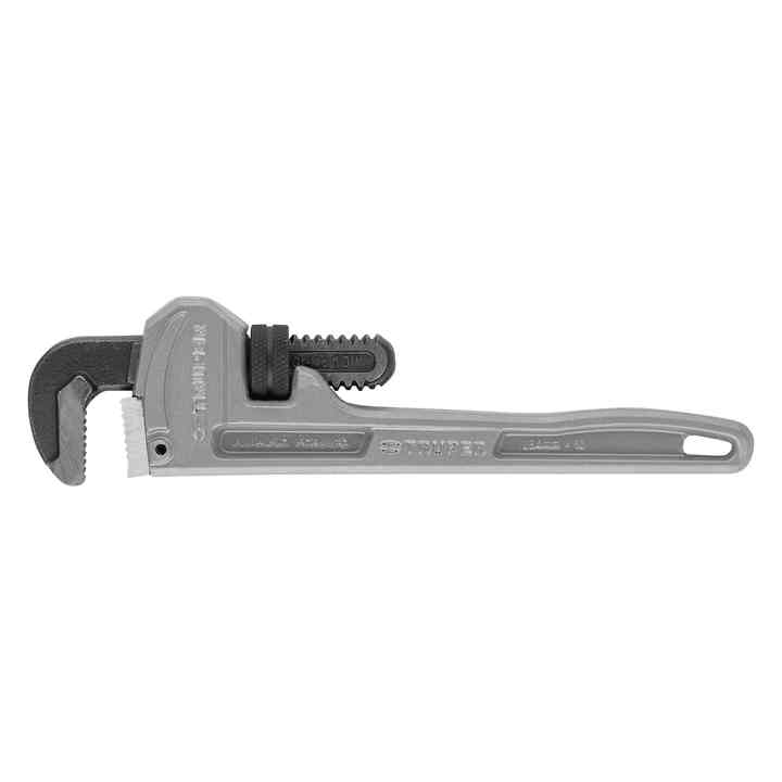 Truper STIA-10 Stilson Wrench 10-Inch Aluminum Body with Steel and Carbon Key for DIY Industrial Use Box Packing OEM Support