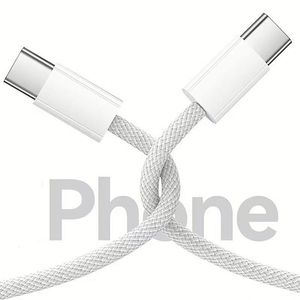 Wholesale PD 60W 5A <b>USB</b>-C <b>to</b> <b>USB</b>-C Braided Fast Charging Data <b>Cable</b> 3Ft 6Ft for iPhone 17/16/15 Pro - Product Image 6
