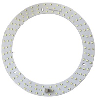 Panneau de circuit imprimé MCPCB LED SMD 2835 personnalisé 21W 28W pour lampe annulaire LED de beauté, lampe faciale, lampe annulaire sans ombre pour salon de manucure