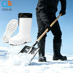 Bottes d'hiver en EVA extrêmement chaudes avec fermeture à cordon, isolées thermiquement, pour le travail dans la neige et la randonnée - Product Image 1