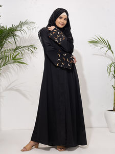 Nueva Ropa Casual para Mujer, Abaya Bordada, Hiyab, Vestido Musulmán, Kimono, Eid, Manga Larga, Holgado, Estilo Árabe, Dubai - Product Image 4