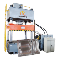 Presse hydraulique robuste 500T 1000T 2000T pour le formage de tôles automobiles par emboutissage et emboutissage profond