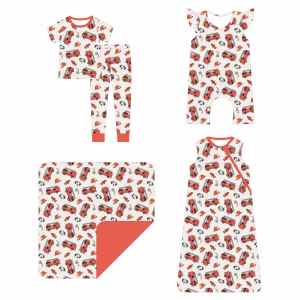 Monos <span class=keywords><strong>de</strong></span> Bebé <span class=keywords><strong>de</strong></span> Bambú Orgánico Personalizados con Cierre <span class=keywords><strong>de</strong></span> Dos Vías, Ropa <span class=keywords><strong>de</strong></span> Bebé Unisex al por Mayor, Color/Talla Personalizados, Pijama Enterizo para Bebé - Product Image 3