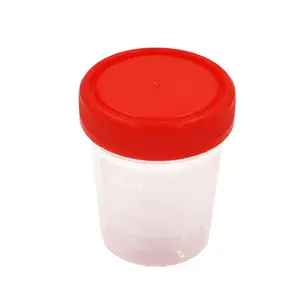 High Quality Medical Sterile Sample Specimen Collection 30ml 60ml 120ml Urine Container Plastic Specimen Cup