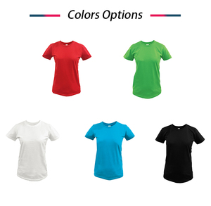 <span class=keywords><strong>T</strong></span>-<span class=keywords><strong>shirt</strong></span> pour <span class=keywords><strong>femme</strong></span> à col rond confortable imprimé en 3D à prix attractif en gros - Product Image 5