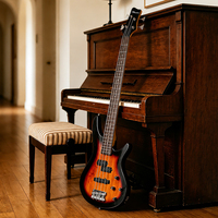 High End 4 String Custom Electric Bass for Professional Musician Solo Show