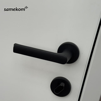 Porte d'intérieur en bois d'aluminium ultra-mince Porte d'ombre Porte de réduction du bruit