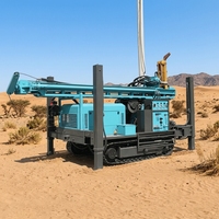Machine de forage DTH de haute qualité, détecteur d'eau souterraine 300m, équipement de forage pneumatique pour l'approvisionnement en eau domestique, qualité garantie
