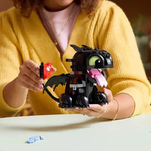 Bloques de Construcción de Plástico Compatibles con Otros Sistemas, Animal 10375, Entrena a <span class=keywords><strong>tu</strong></span> Dragón, Desdentado, Juguete de Ensamblaje Unisex para Niños - Product Image 3