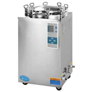 Esterilizador de vapor de presión Vertical industrial de 150L autoclaves de laboratorio químico biológico para cristalería