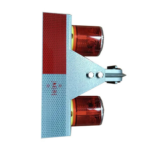 Feu de signalisation solaire Twj-01 à LED double tête, stroboscopique, pour lignes haute tension, répulsif pour oiseaux - Product Image 5